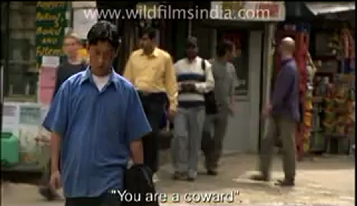 Tenzin in market.flv