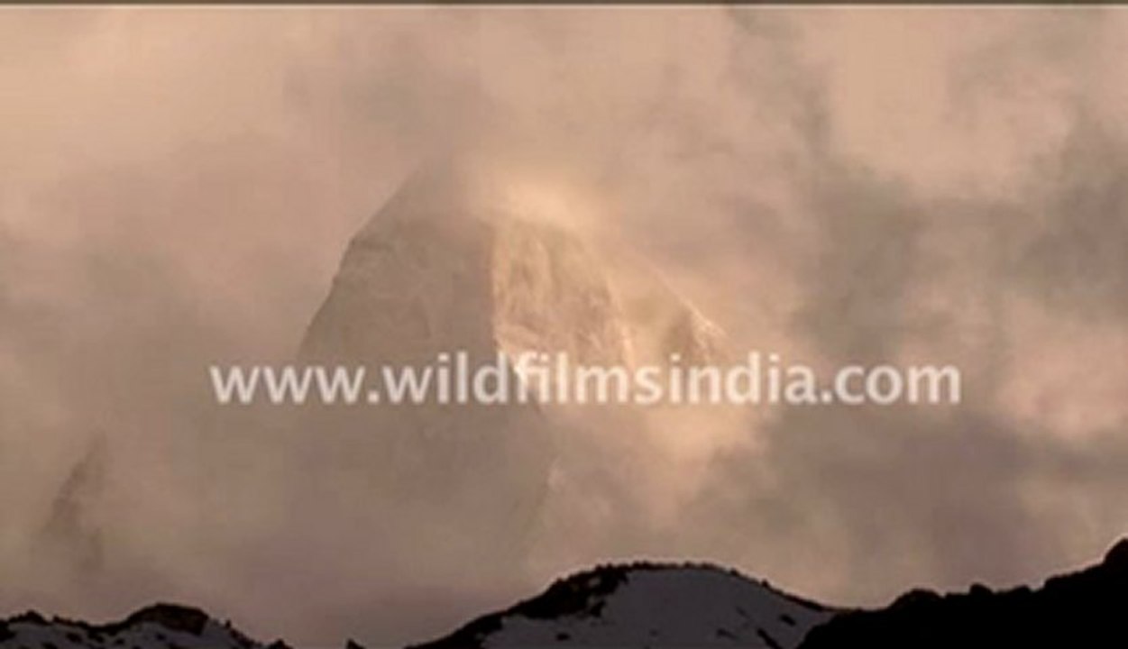 Time Lapse over Shivling.mp4