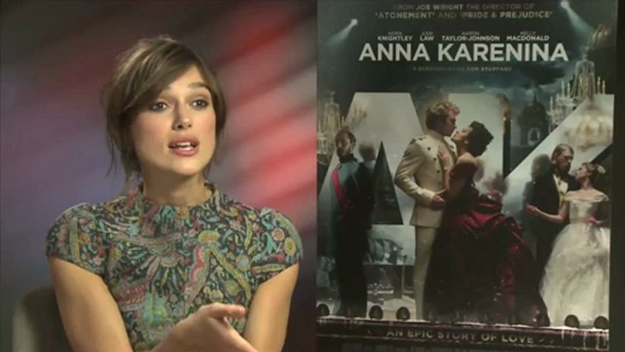 Keira Knightley Interview -- Anna Karenina