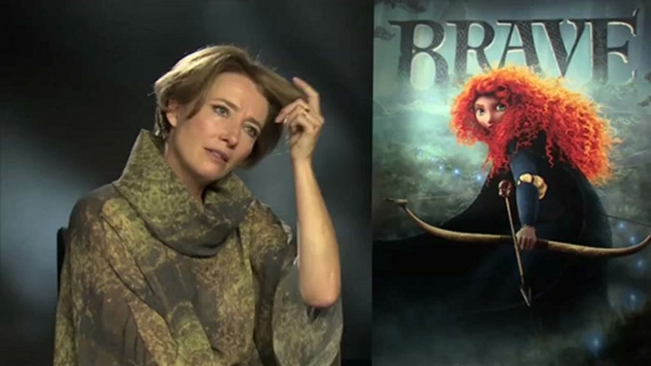Emma Thompson Interview -- Brave