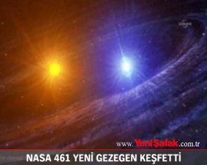 NASA 461 yeni gezegen keşfetti