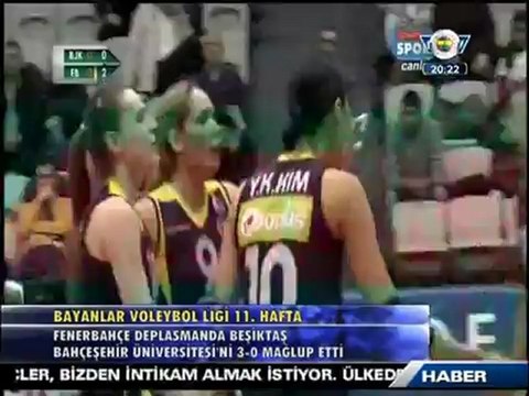 6 Ocak 2013 Sarı Melekler 3-0 Beşiktaş Bahçeşehir Üniversitesi Maçı Özeti