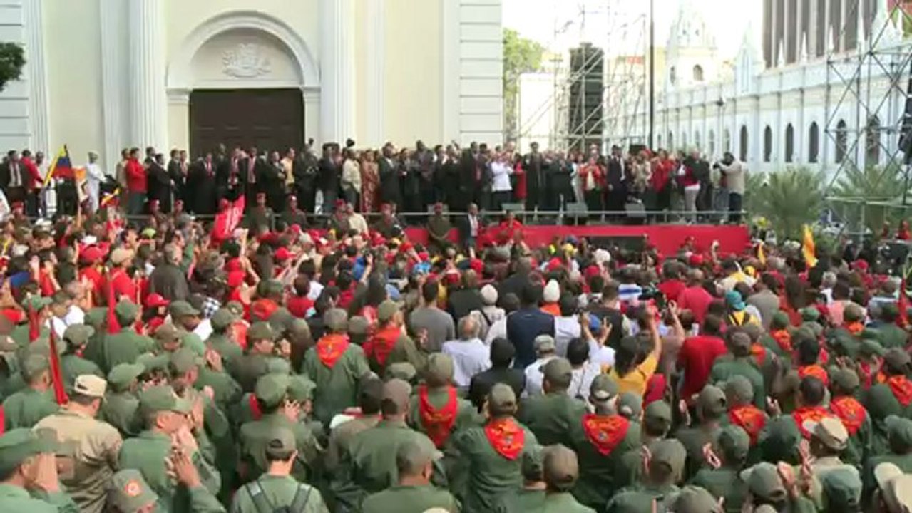 In den Startlöchern zur Macht: Maduro will Chávez ablösen