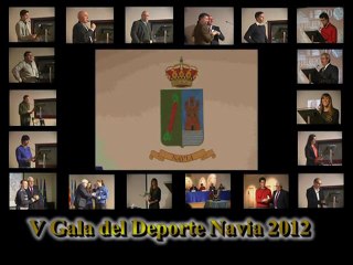 V Gala del deporte Ayuntamiento de Navia 2012
