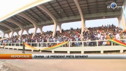 Ghana: Le président prête serment