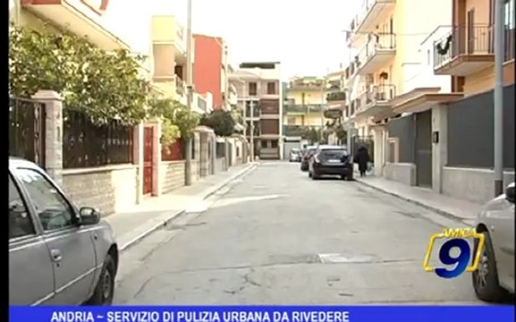 Andria | Servizio di pulizia urbana da rivedere