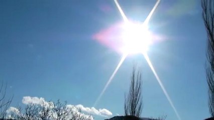 Blue Sky and Sunny Day