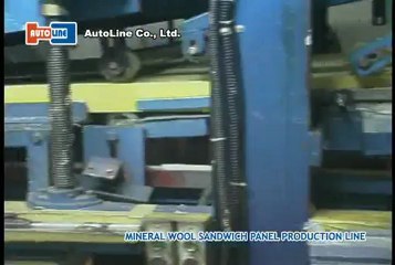 auto_Mineral Wool Sandwich Panel Production Line