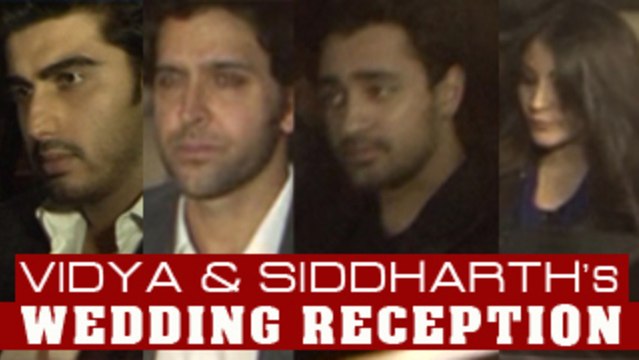 Vidya Balan & Siddharth Roy Kapur's WEDDING RECEPTION