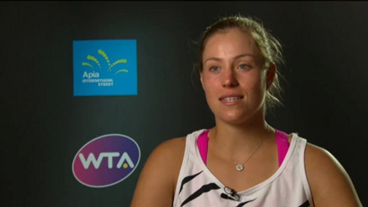 Kerber: ' Ich freue mich aufs Viertelfinale'