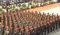 Soldiers Marching on Republic Day, India