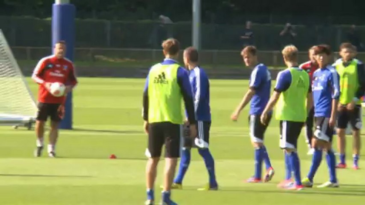 Van der Vaart bei Testspiel verletzt