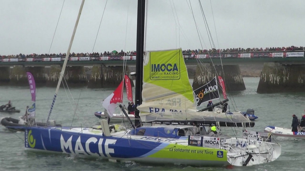 Départ du Vendée Globe 2012