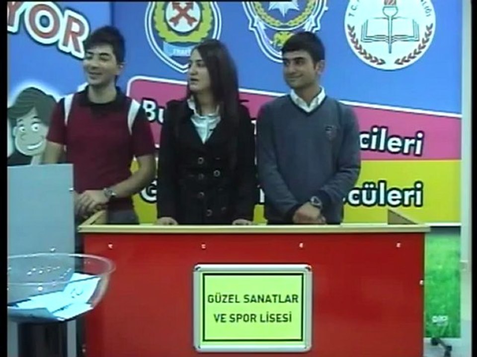 OKULLAR YARIŞIYOR. 1.HAFTA. ( KIZ TEKNİK VE MESLEK LİSESİ- GÜZEL SANATLAR VE SPOR LİSESİ)   06.01.2013