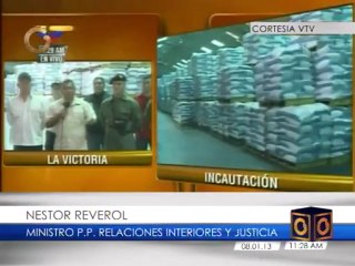 Incautadas más de 8 mil toneladas de azúcar en un galpón de La Victoria