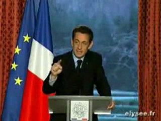 N. Sarkozy - Gouvernance mondiale - 16/01/09