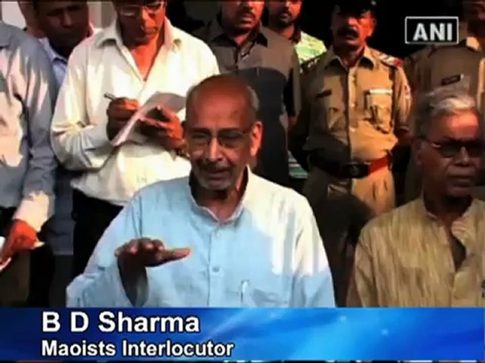 As talks end, interlocutors urge Maoists to release Italian hostage.mp4