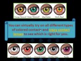 Colourvue’s extensive range offers the right coloured contact lenses to suit any occasion.