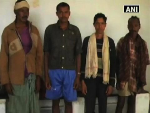 Five Maoists held in Chhattisgarh.mp4
