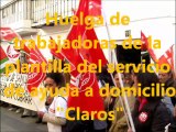 Huelga Trabajadoras Empresa Claros