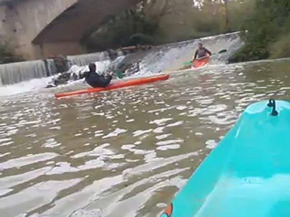 Kayak extrême dans le Gers