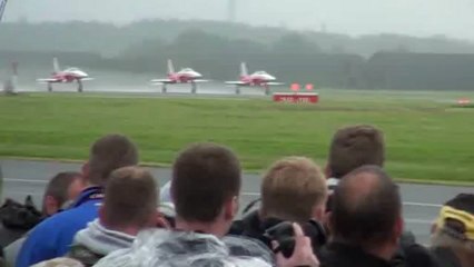 Patrouille Swiss take-off