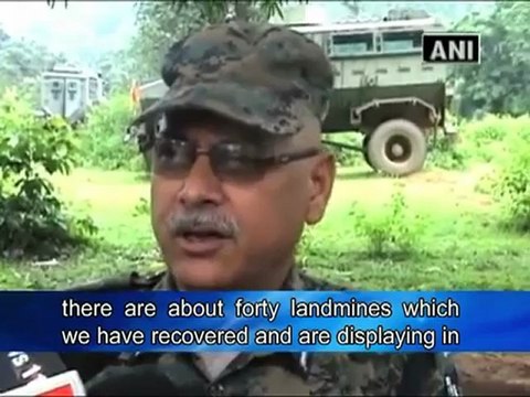 Landmines, planted by Maoists, recovered in Jharkhand.mp4
