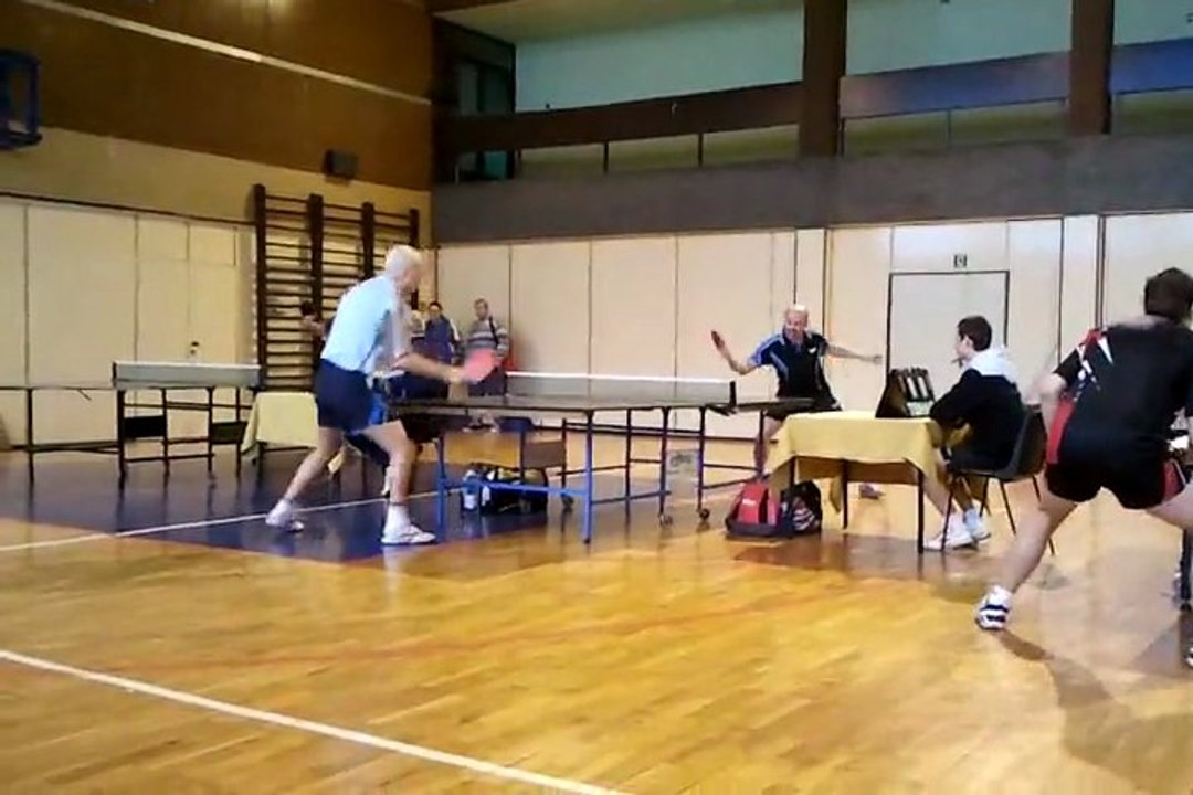 Jurij Fomin-Marek Strzałka 3-2 , turniej noworoczny zabrze 2013 , finał weteranów