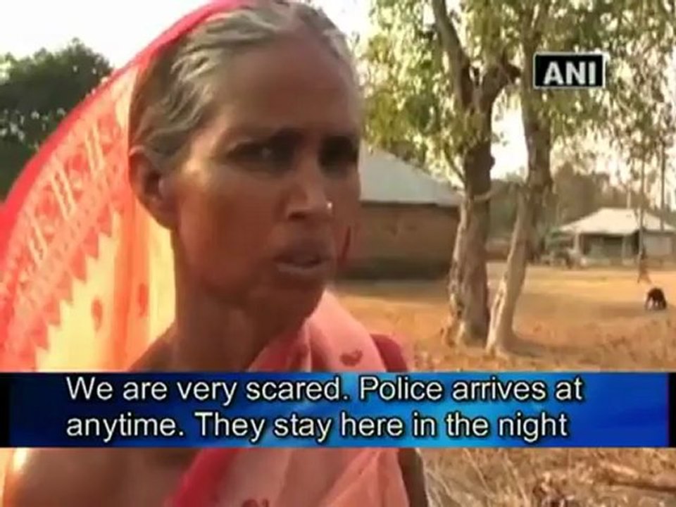 Maoists' threat looms large in Lalgarh.mp4