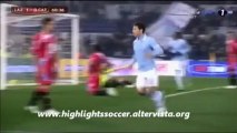 Lazio-Catania 3-0 Highlights All Goals