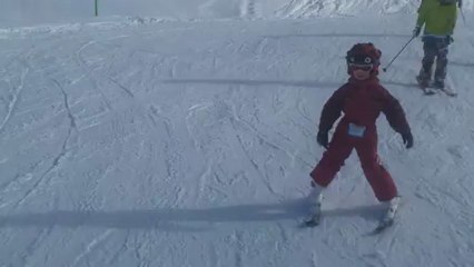 Premières pentes de Margot