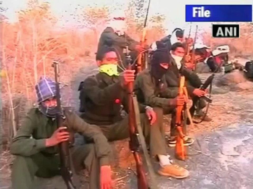 Woman Maoist leader surrenders.mp4