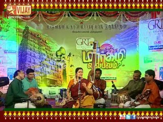 Carnatic Vocalist Anuradha sings in Margazhi Vaibhavam 2012