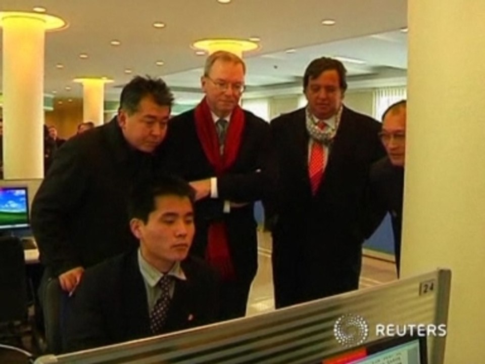 Google chairman in North Korea visit