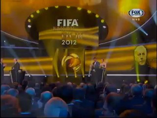 Vicente del Bosque ganador del Balón de Oro a Mejor Entrenador