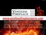 Ventless fireplace