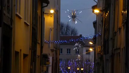 Suspension effet comète Citylum illumination