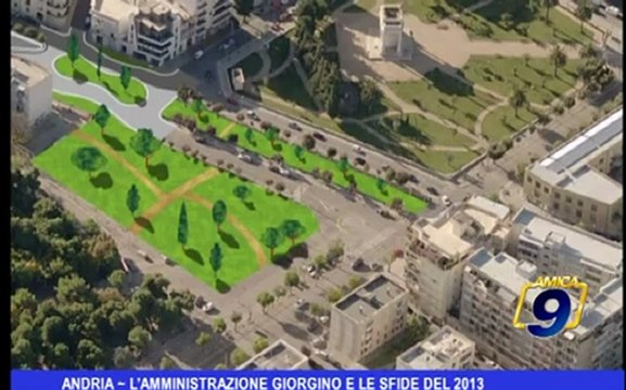 Andria | L'amministrazione Giorgino e le sfide del 2013