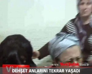 Korkunç kazayı bir kez daha yaşadı