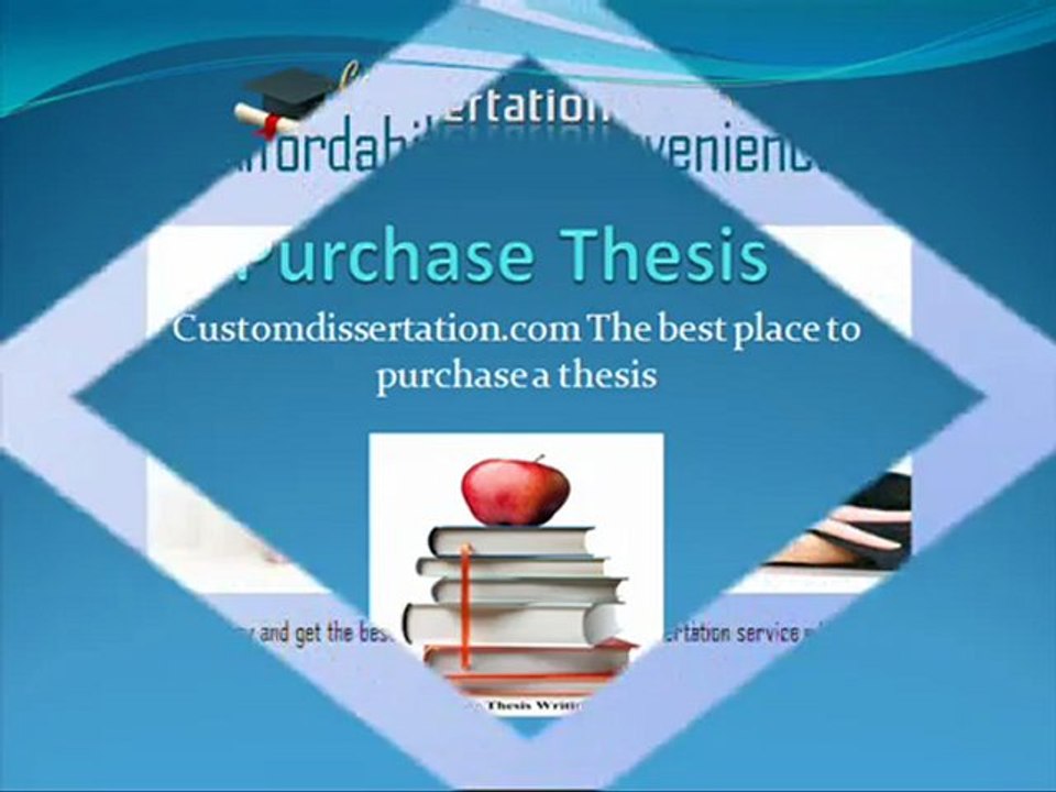 Purchase Thesis [http://www.customdissertationhelp.com/buy-thesis.html]