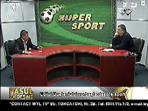 Pasul la ofsaid cu Emanoil Savin primar Busteni - 8 ianuarie 2012 transfer