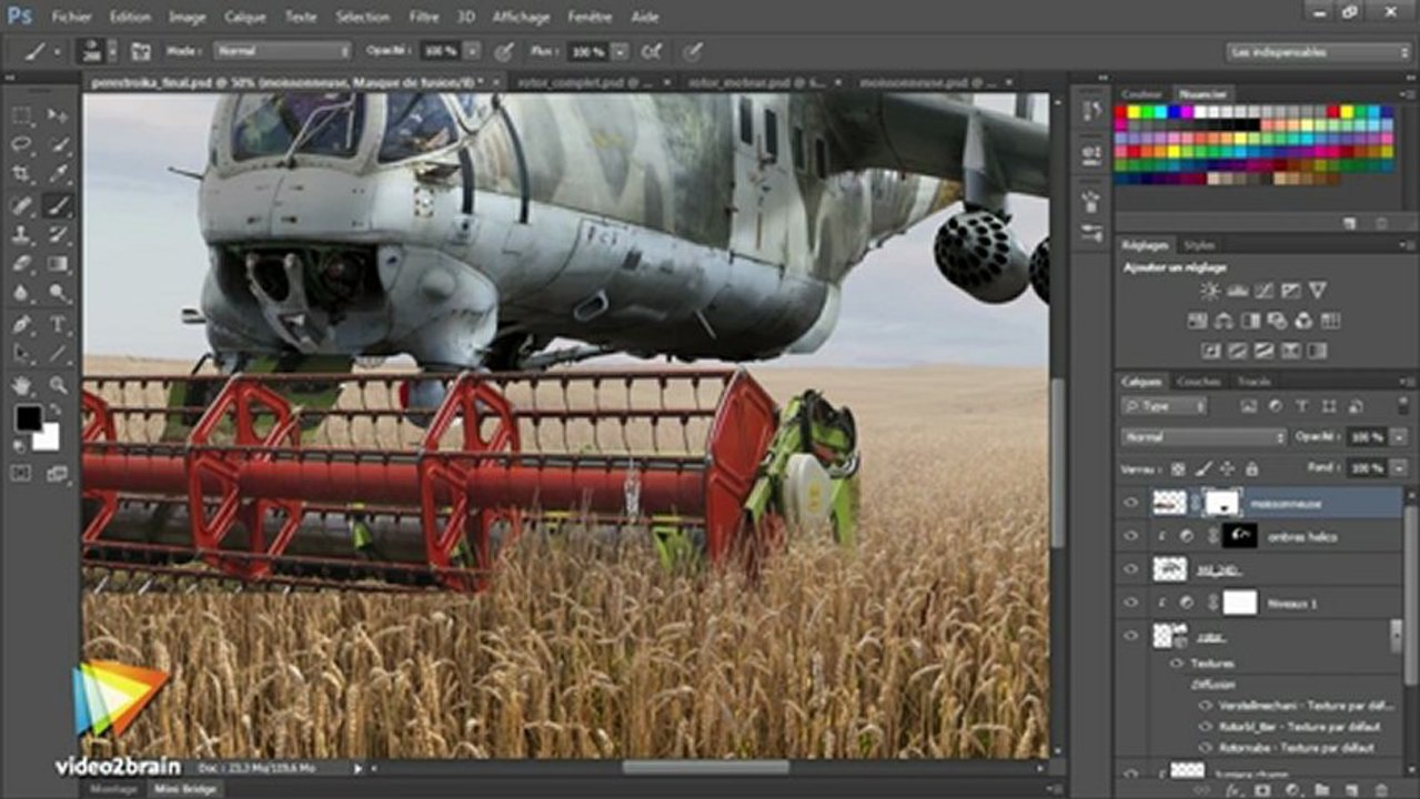 video2brain -  Atelier créatif avec Photoshop : Perestroika