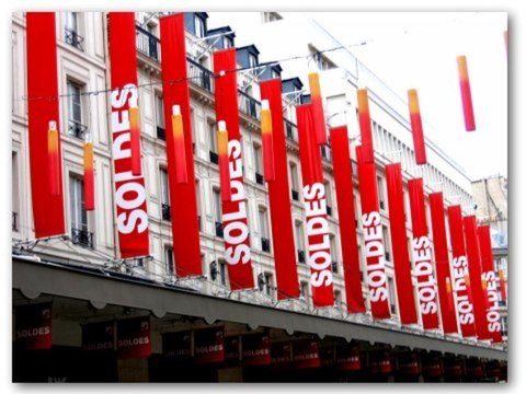 Reportage: Ouverture des soldes d'hiver 2013 à Paris