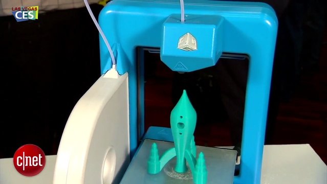 CES 2013, l'imprimante 3D pour tous : la Cube 3D 2