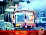 ANP terrorist group clash in gulistan-e-jauhar Rabia City Karachi.