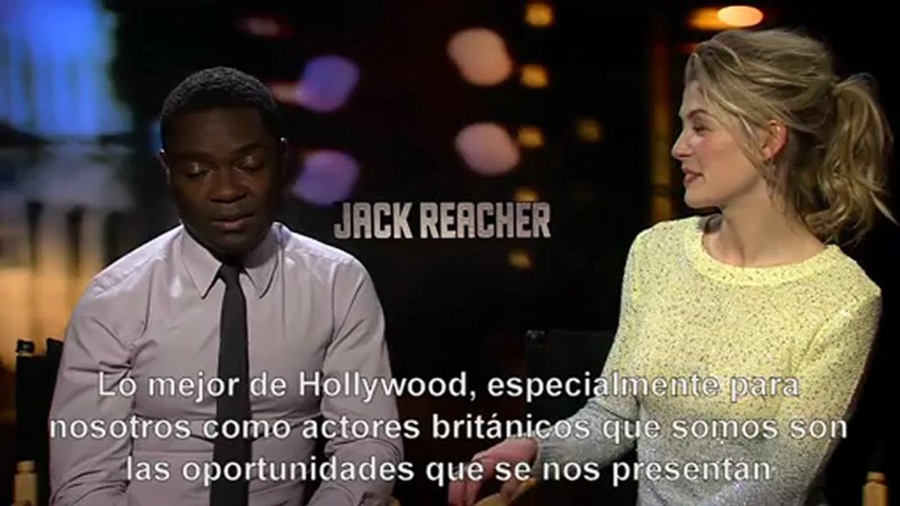 Entrevista a Rosamund Pike y David Oyelowo, protagonistas de "Jack Reacher"