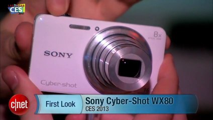 CES 2013 : le tout petit Sony Cyber-shot WX80