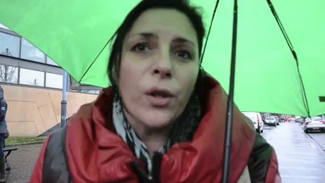 Manifestation du lycée de Bazeilles, 9 janvier 2012