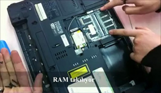 laptop toplama videosu