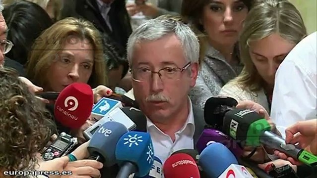 Rubalcaba apoya propuestas de los sindicatos